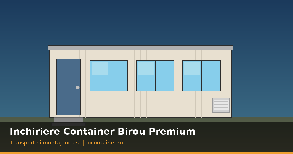 inchiriere container birou