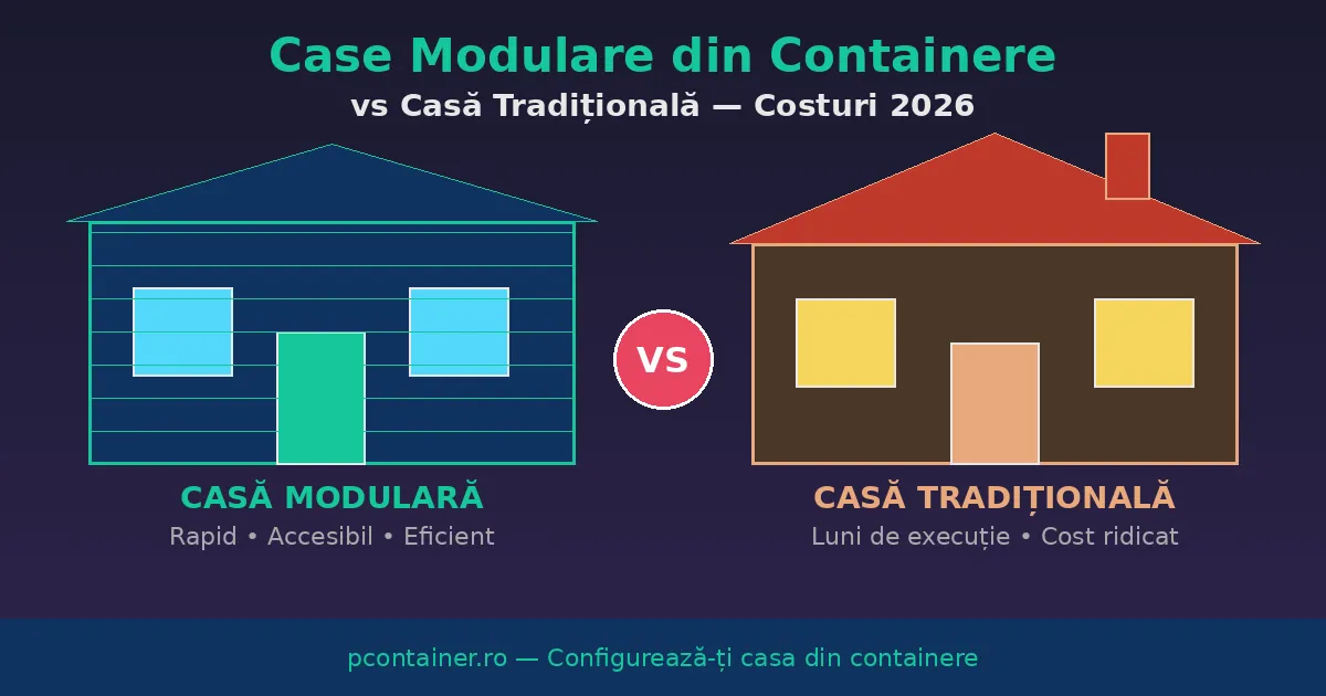 case modulare din containere
