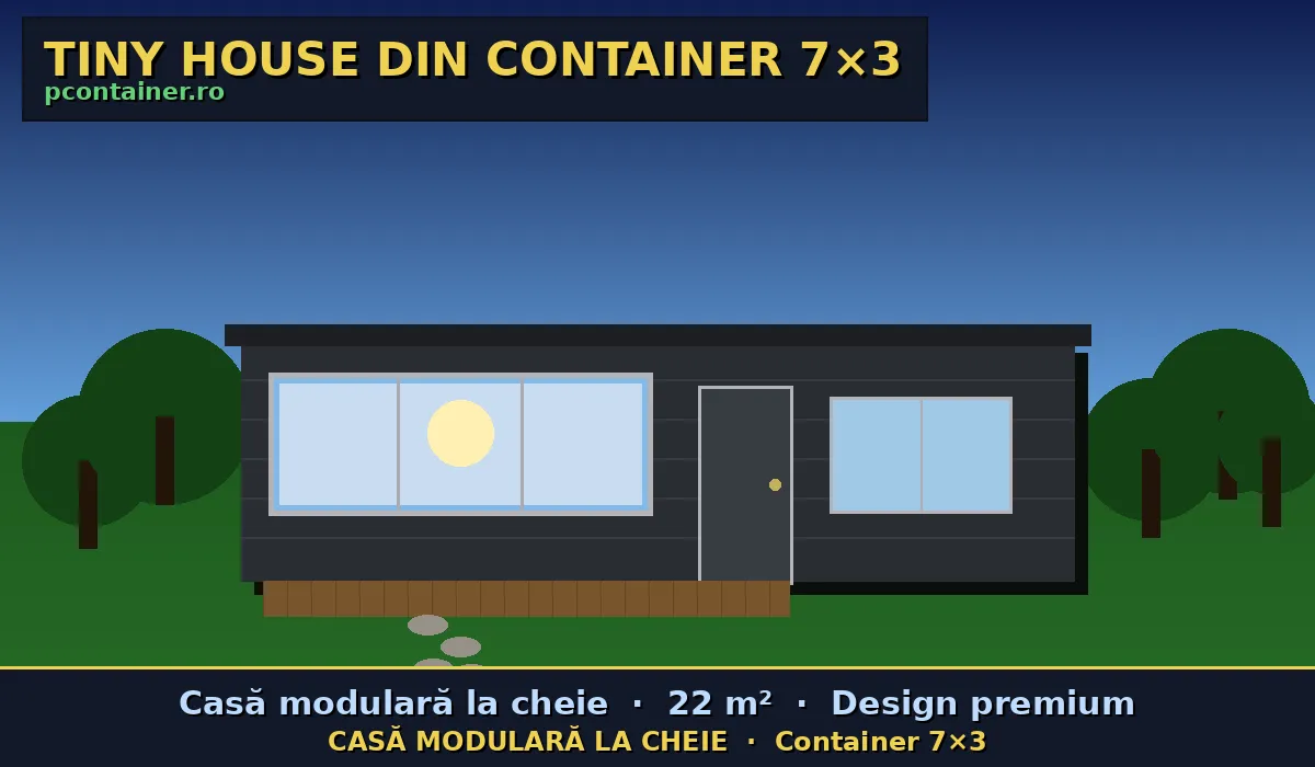 casa modulara la cheie