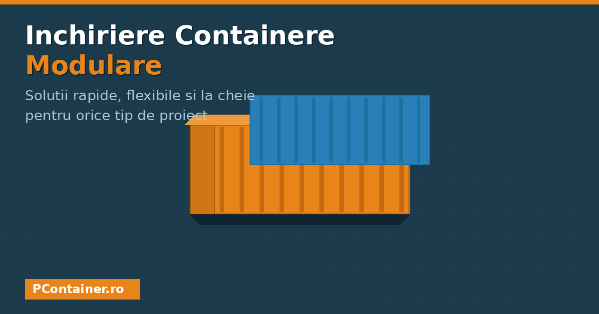 Containere Modulare închirierea în loc de achiziție