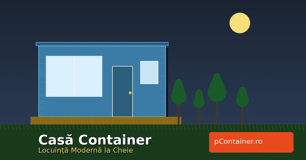 Casă Container la Cheie