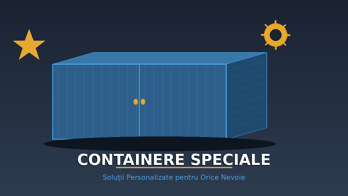 tipuri containere speciale