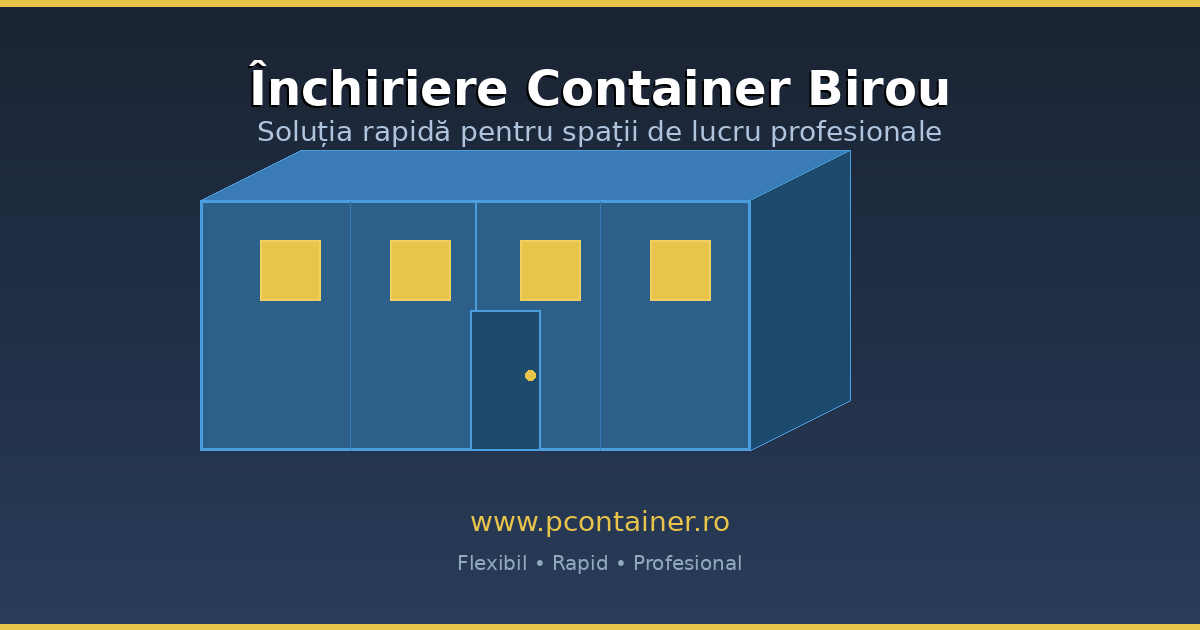 inchiriere container birou