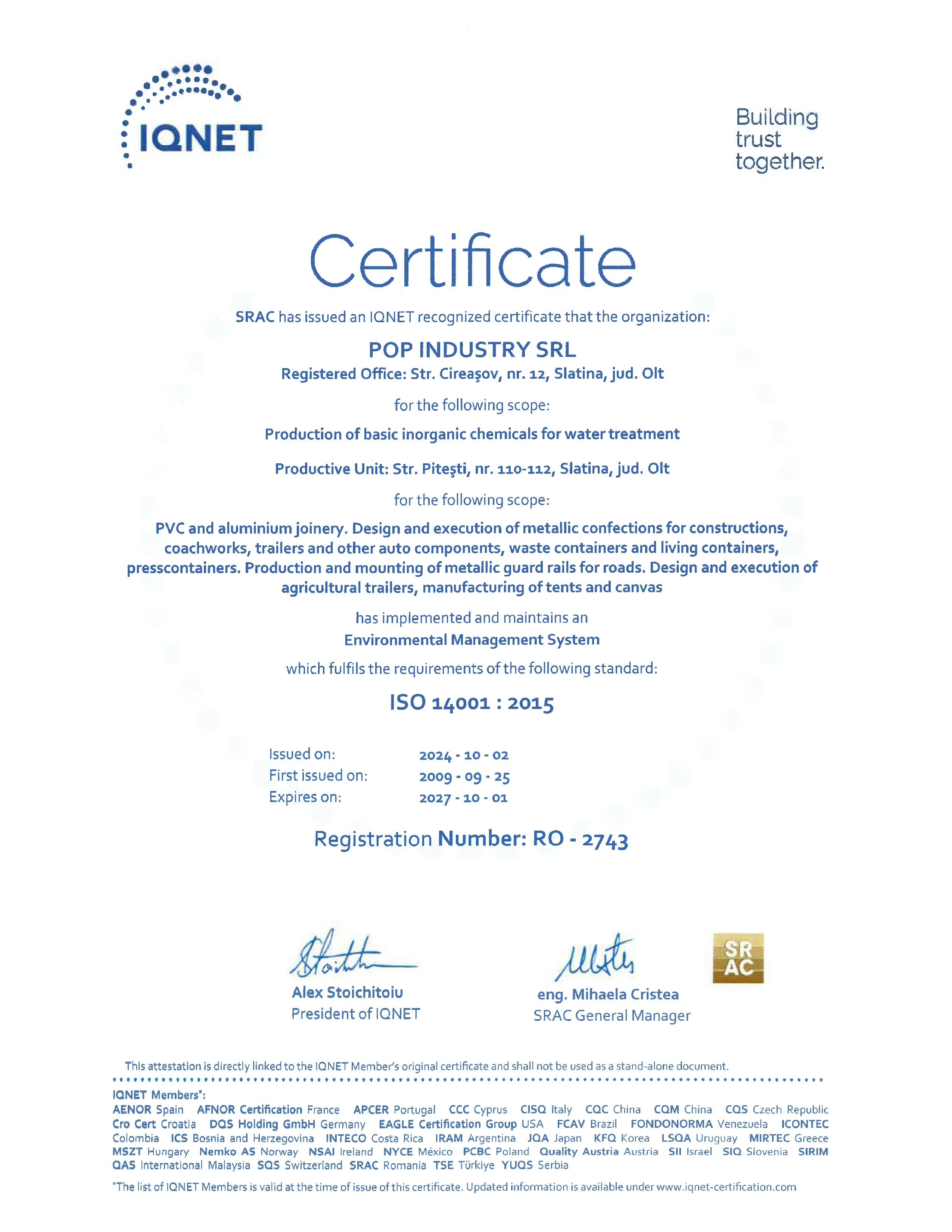 ISO 14001:2015