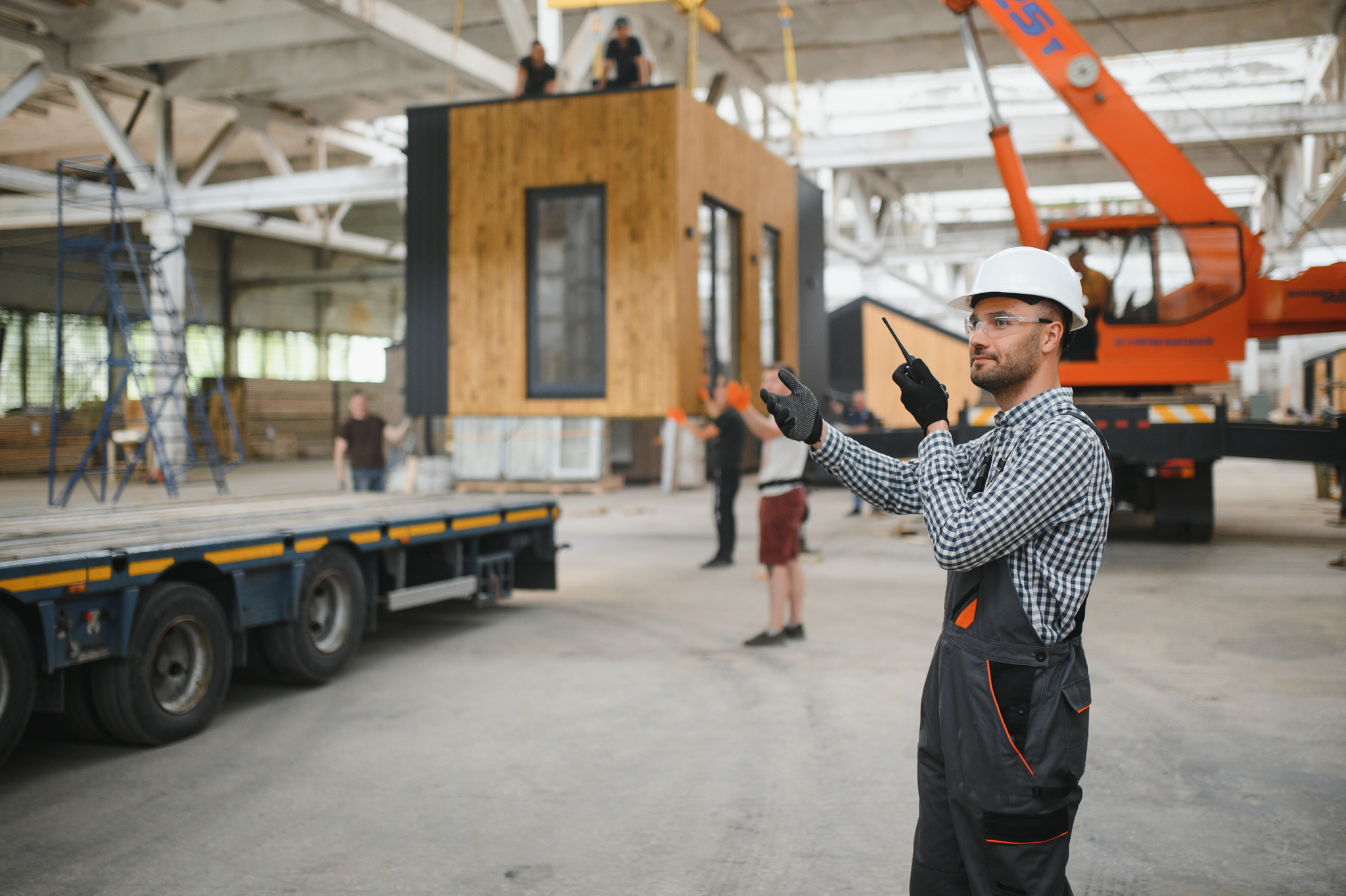 Aici se face de fapt casa. La fabrica PContainer din Slatina