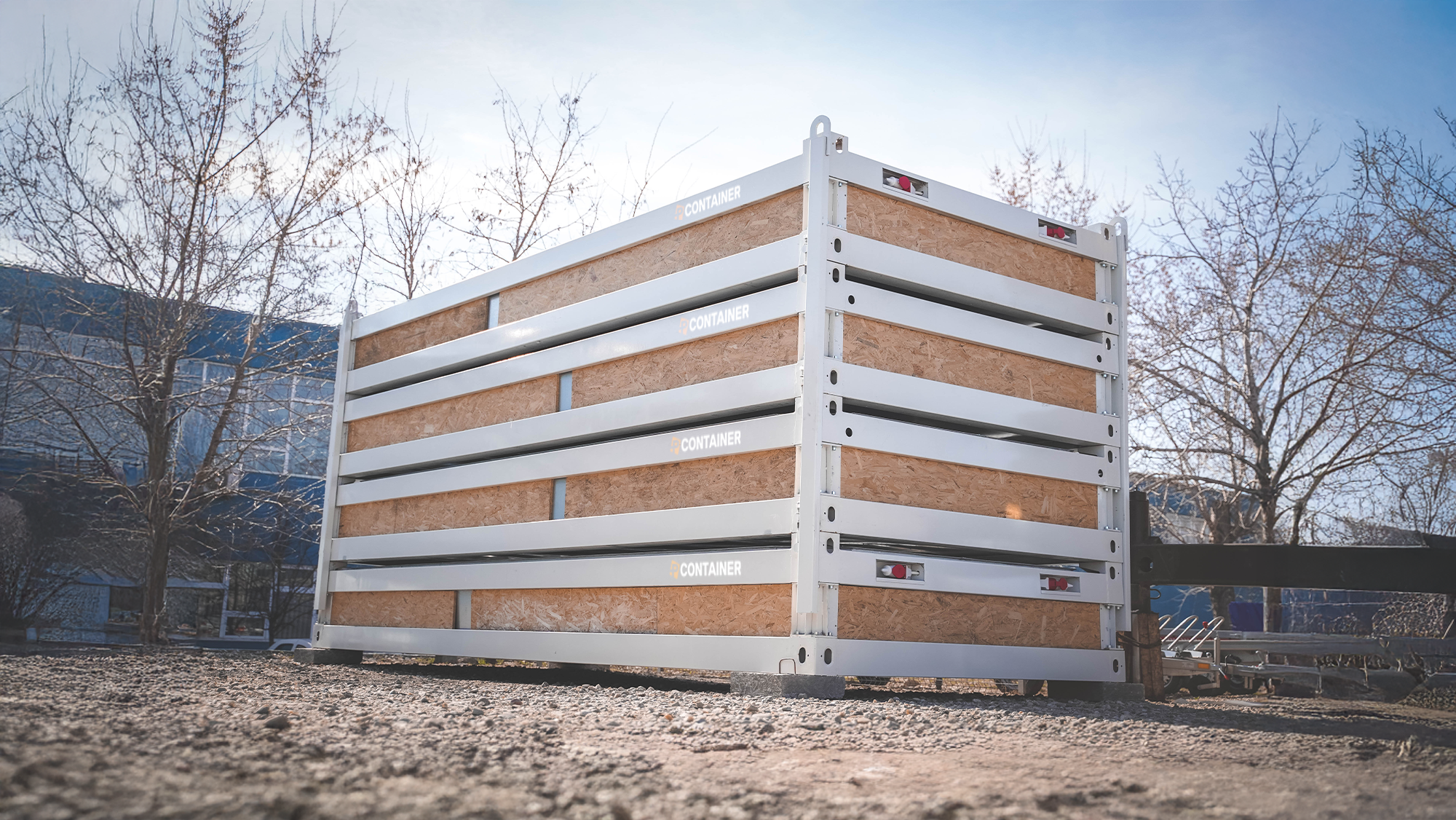containere tip flatpack impachetate