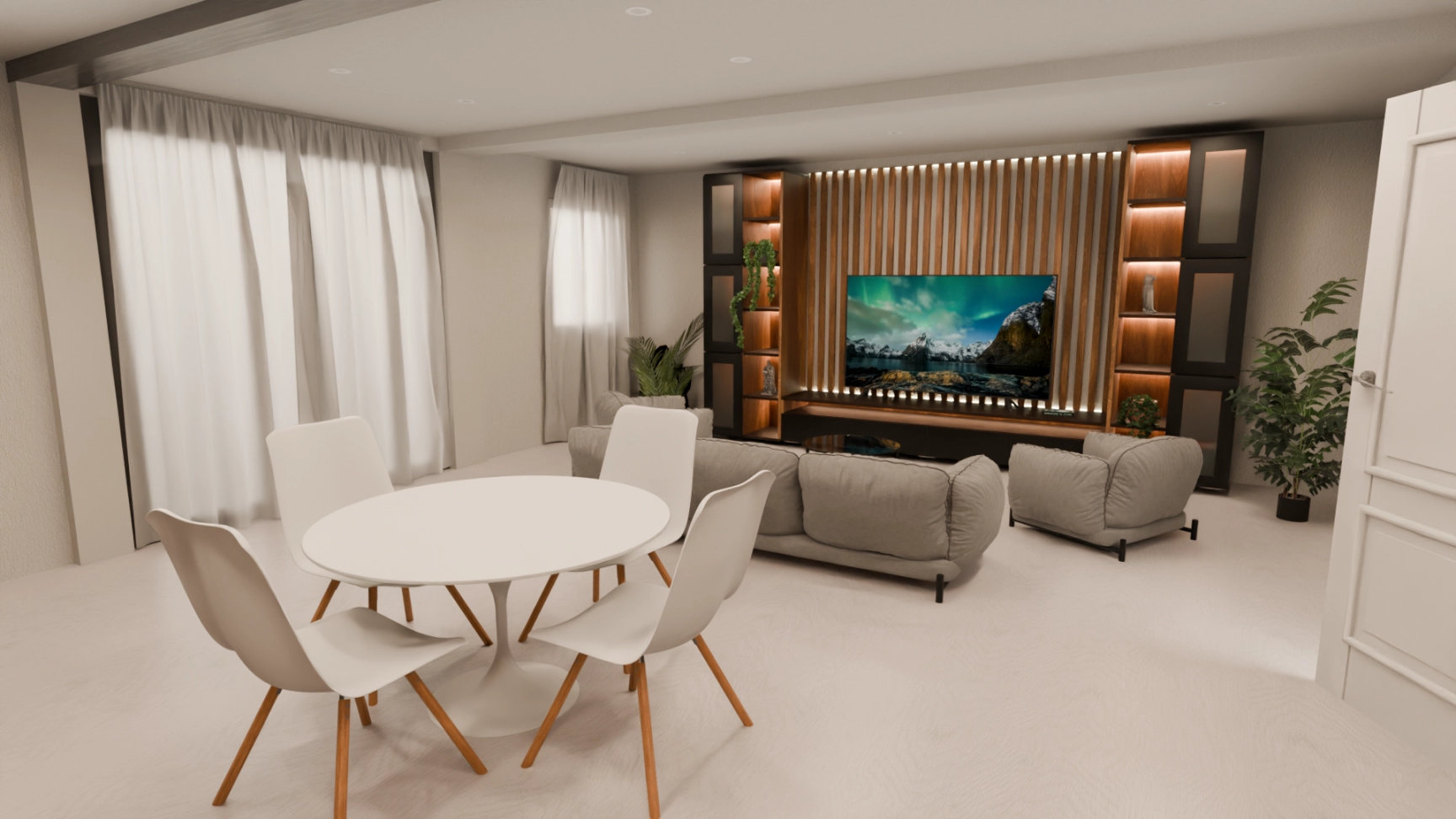 Casă Modulară din 6 Containere cu Terasă – Model 6k