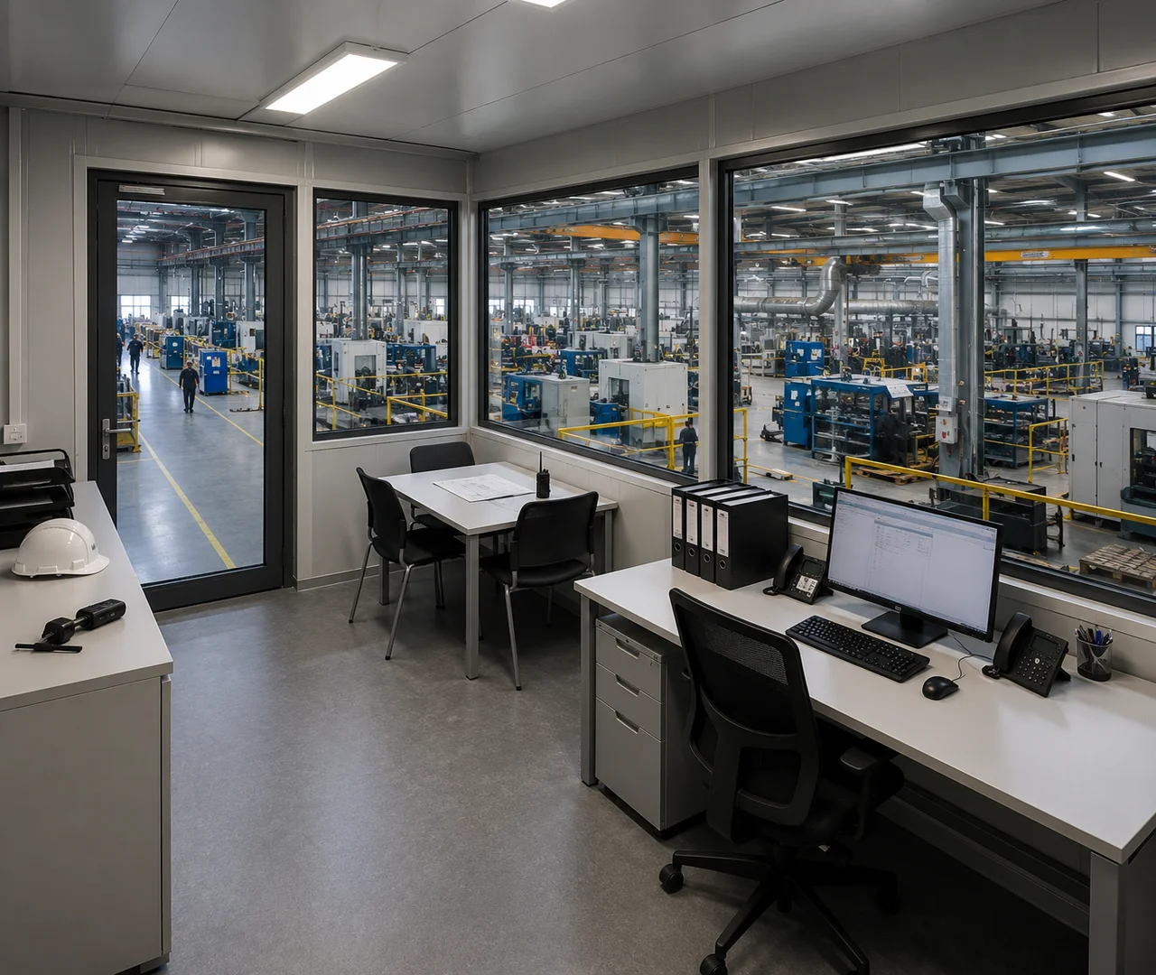 Birouri in incinta fabricilor